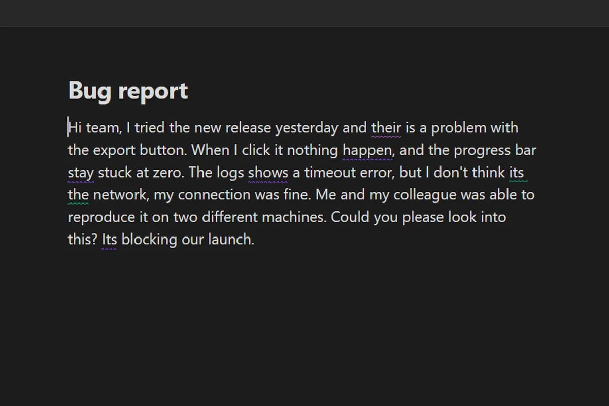 Margin AI Proofreader screenshot