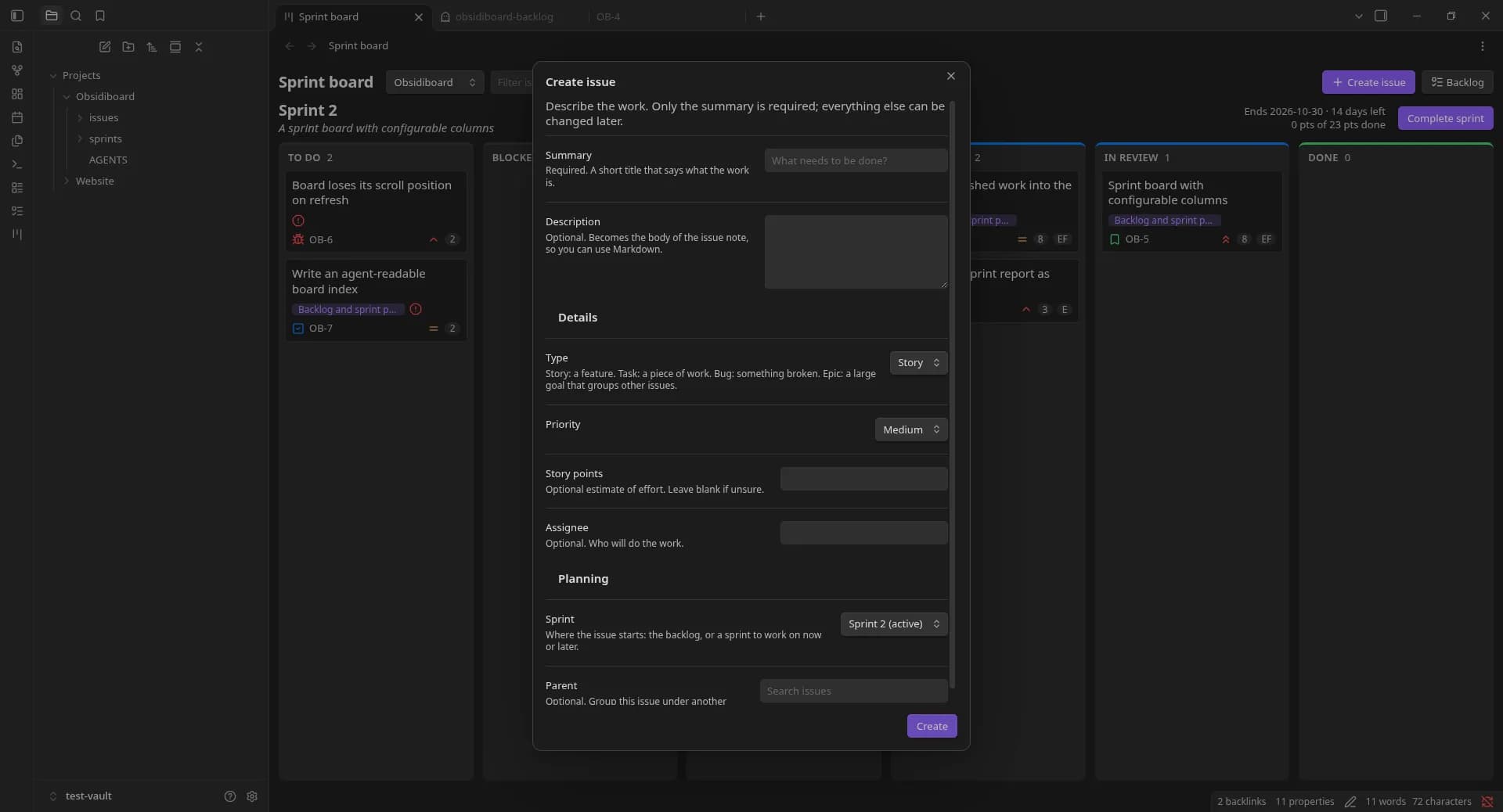 BoardMD screenshot