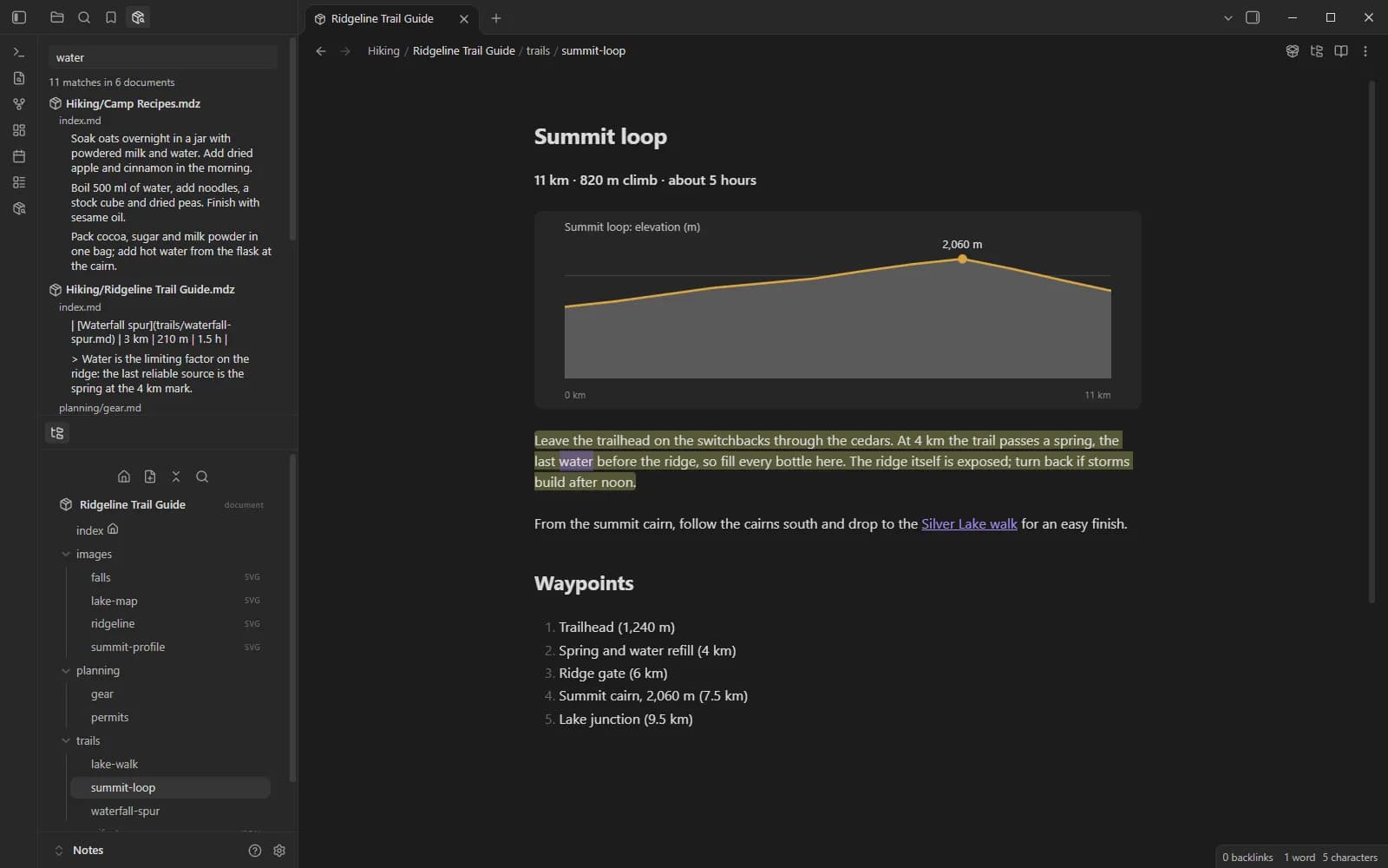 MDZip screenshot