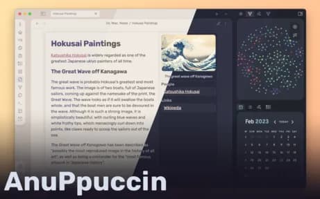 AnuPpuccin screenshot