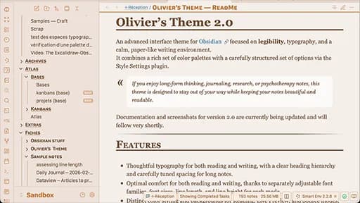 Olivier’s Theme screenshot