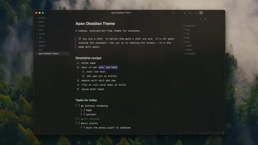 Apex screenshot