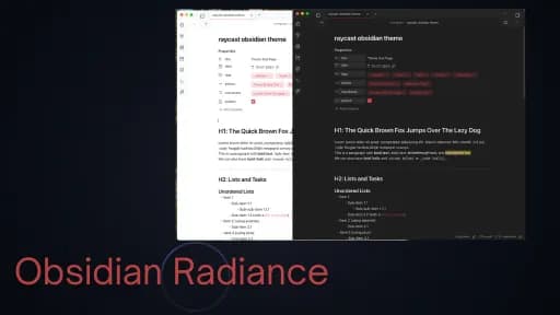 Radiance screenshot