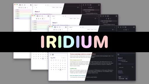 Iridium screenshot