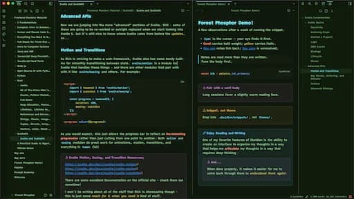 Forest Phosphor screenshot