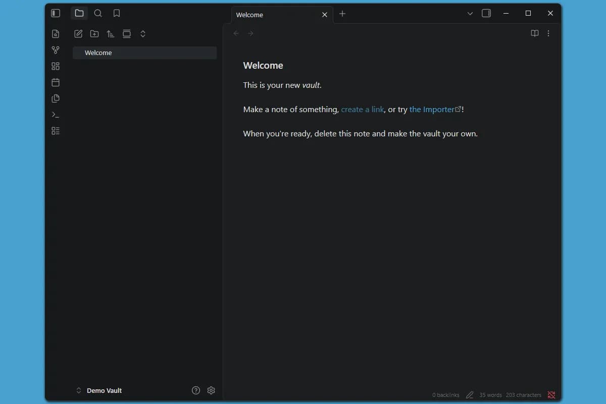 Oxygen screenshot