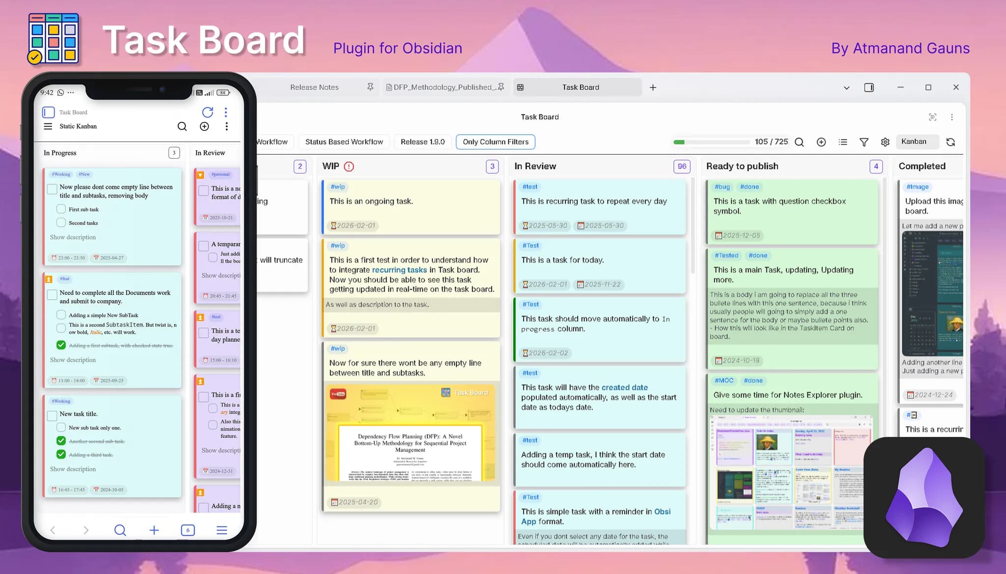 Task Board screenshot