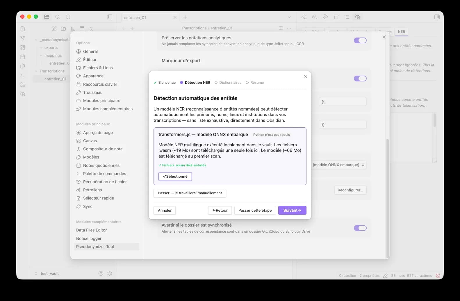 Pseudonymizer Tool screenshot