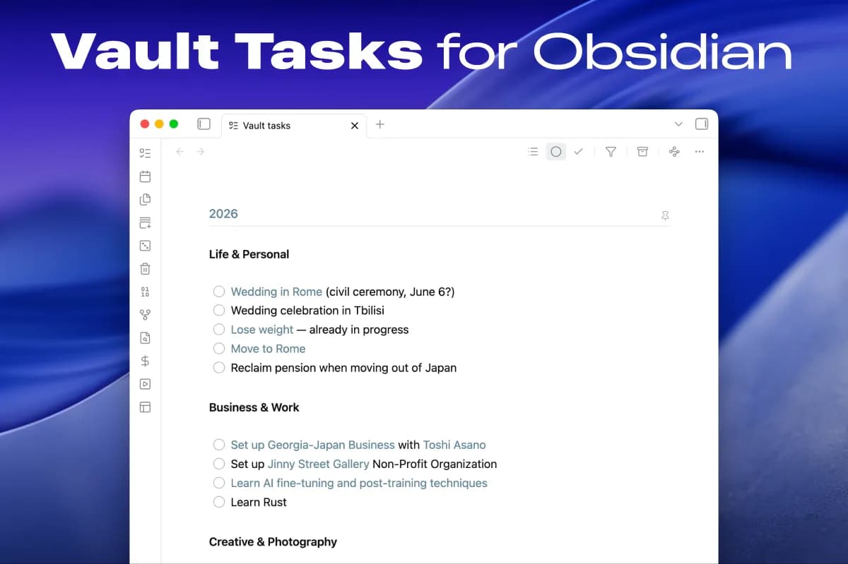 Vault Tasks screenshot