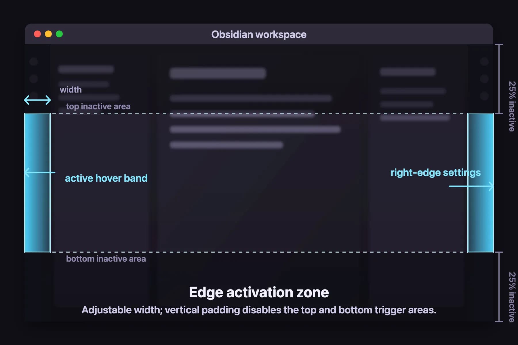 Hide Sidebars screenshot