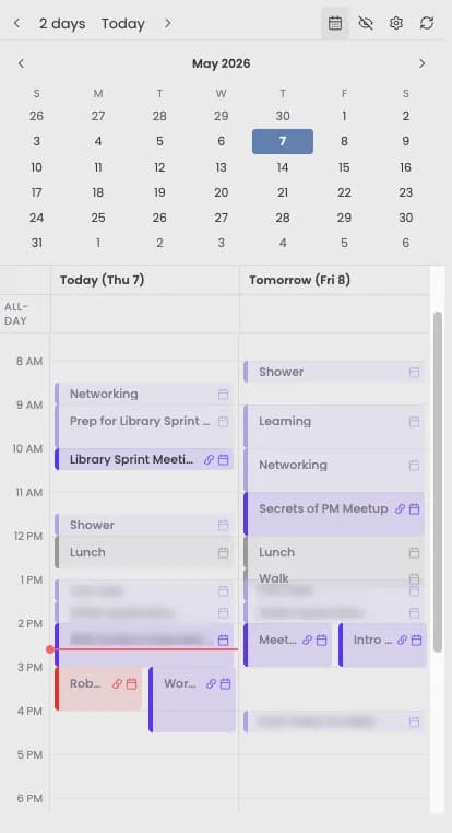 Knox Timeline screenshot