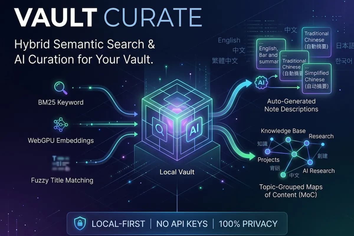 Vault Curate screenshot