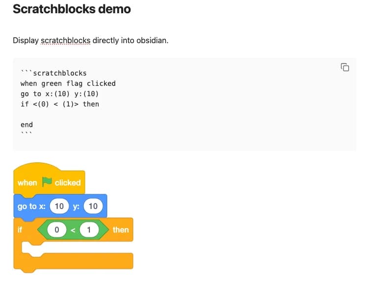 Scratchblocks screenshot