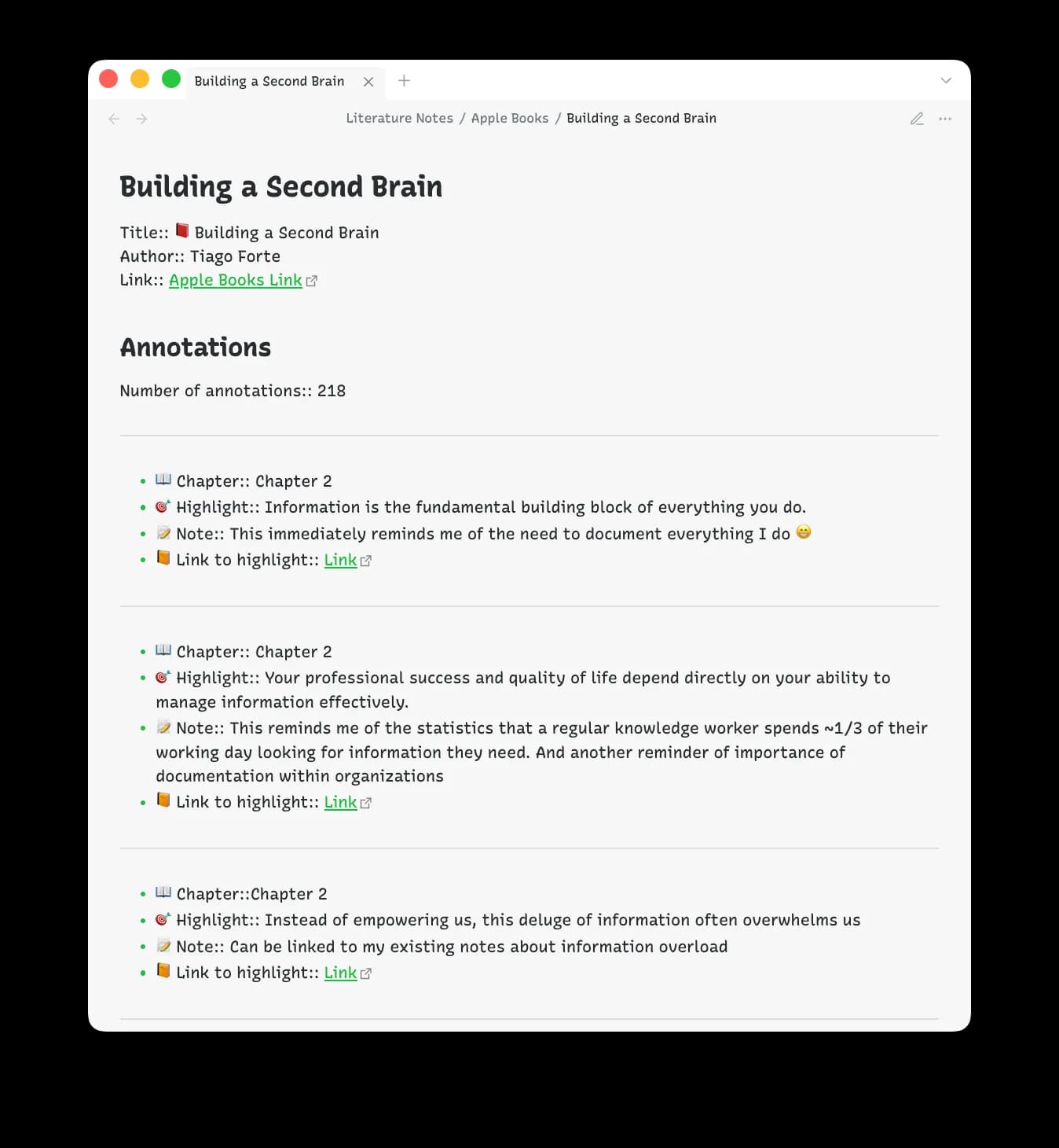 Apple Books - Import Highlights screenshot