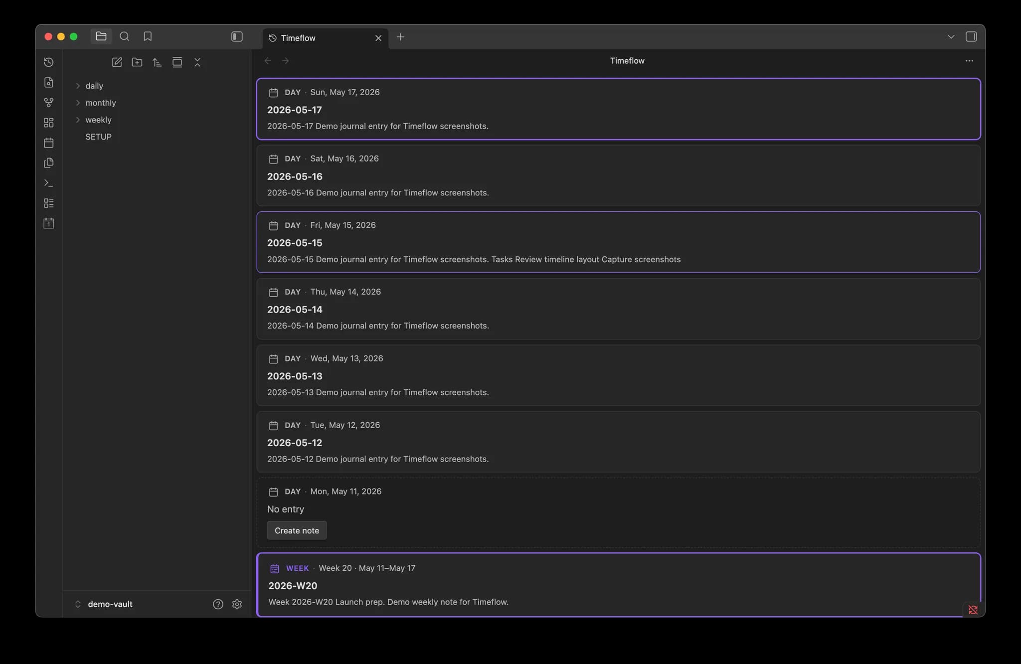 Timeflow Periodic screenshot