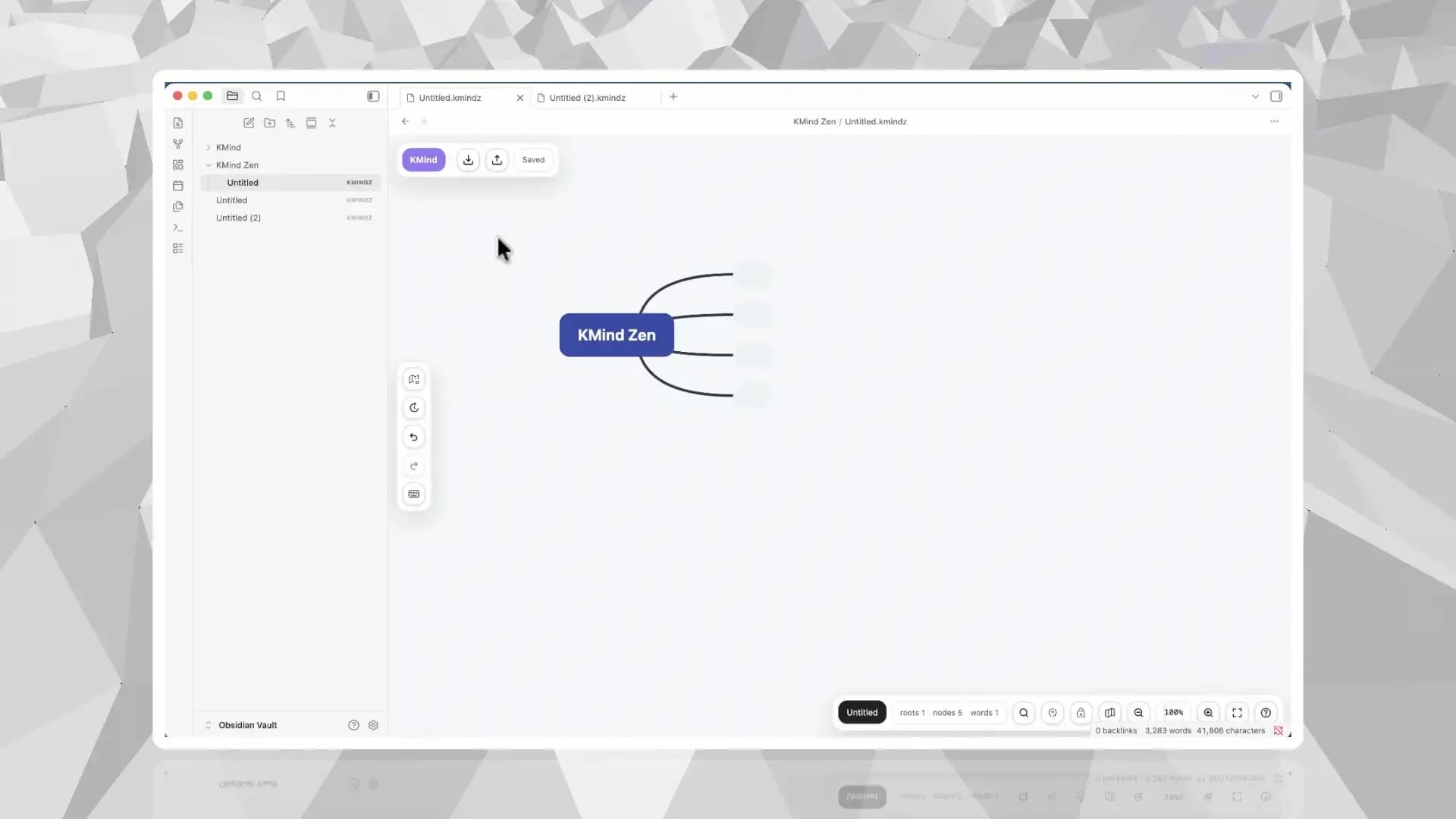 KMind Zen screenshot