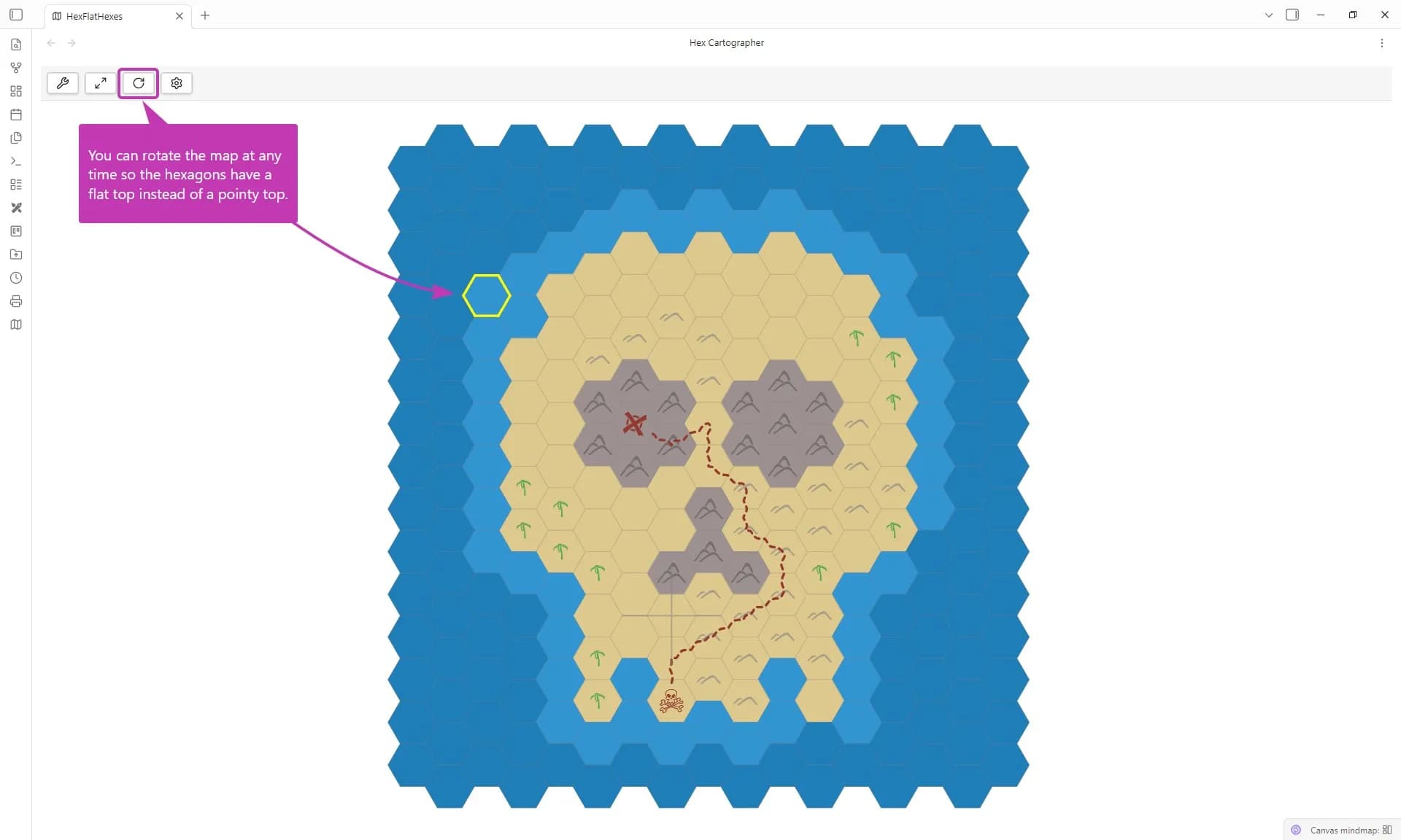 Hex Cartographer screenshot