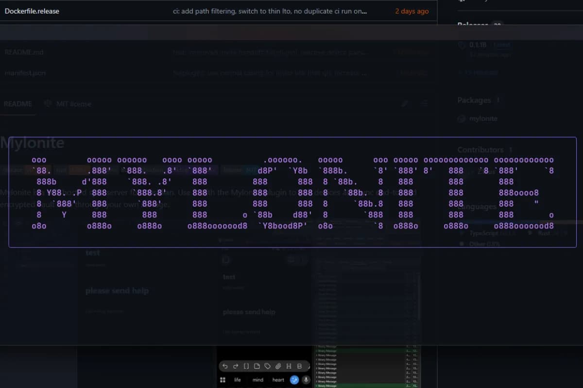 Mylonite screenshot