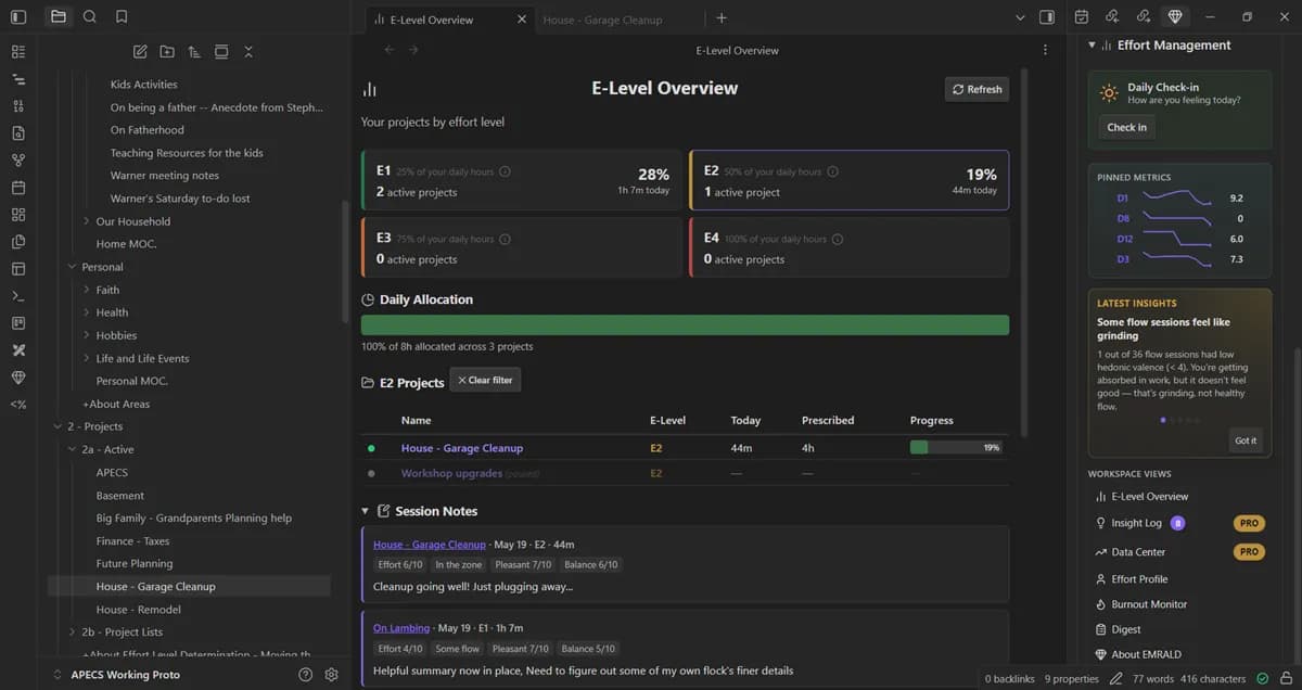 Emrald screenshot