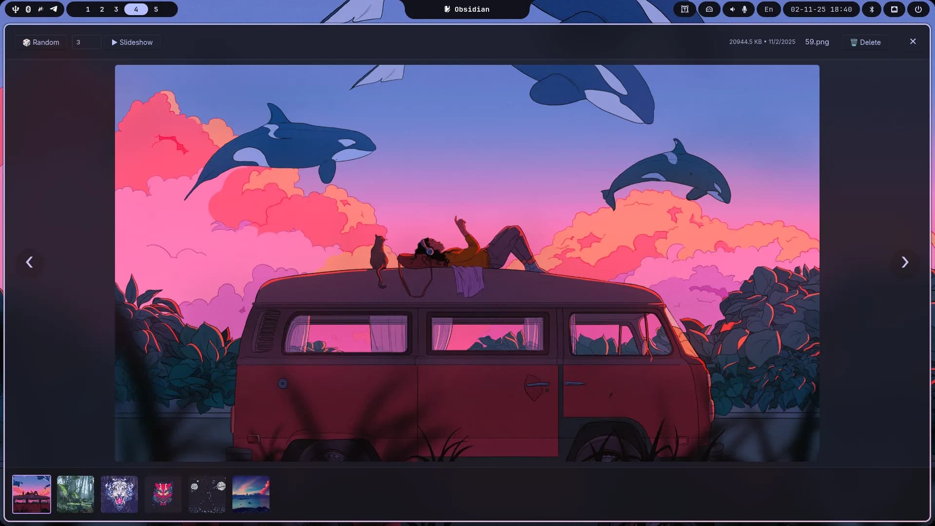 Memories screenshot