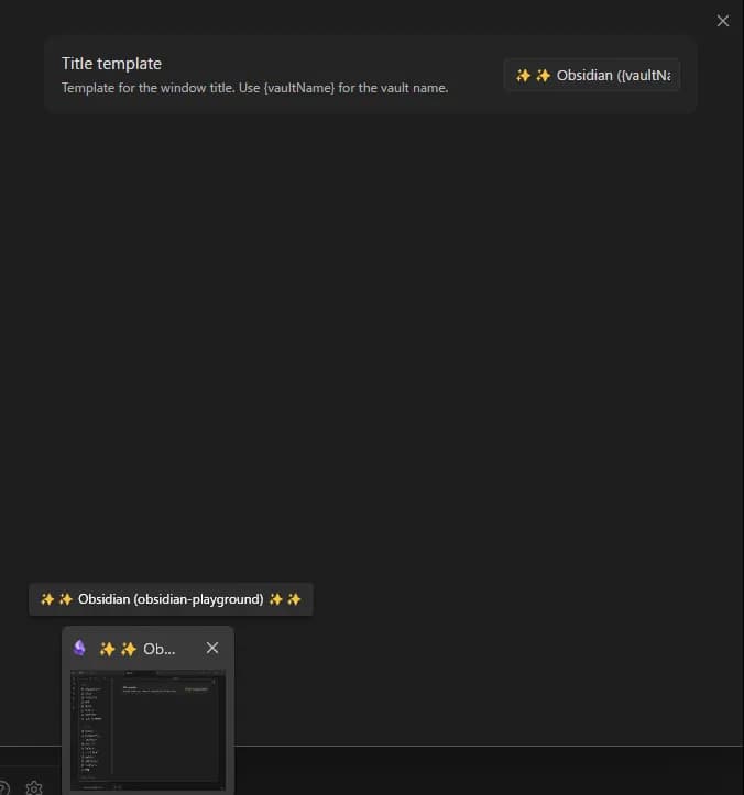 Flexible Title Text screenshot