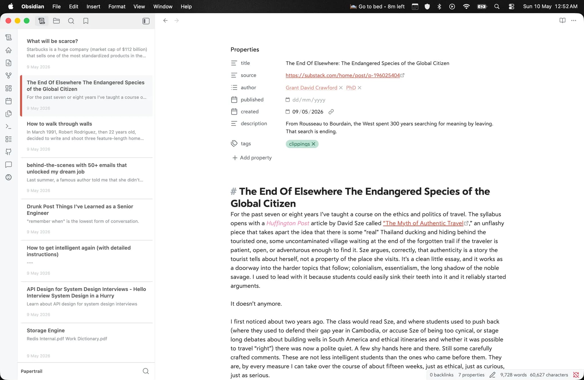 Papertrail screenshot
