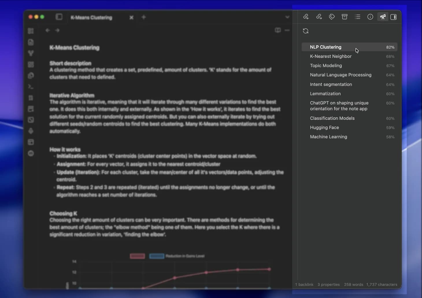 Similarity screenshot