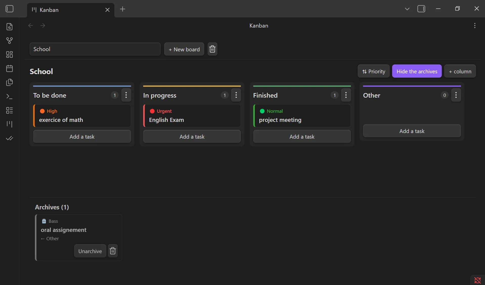 Harmony screenshot