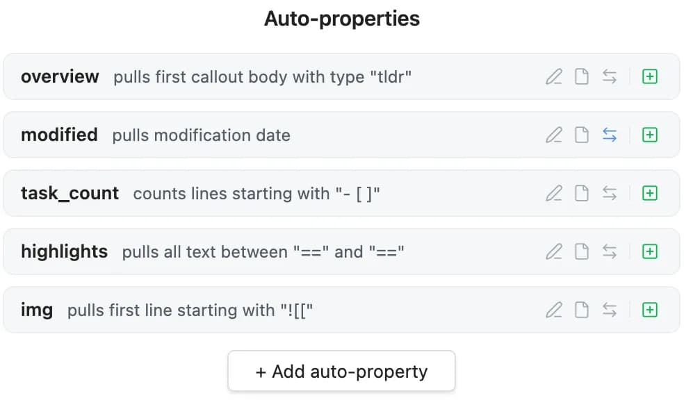 Auto-Properties screenshot
