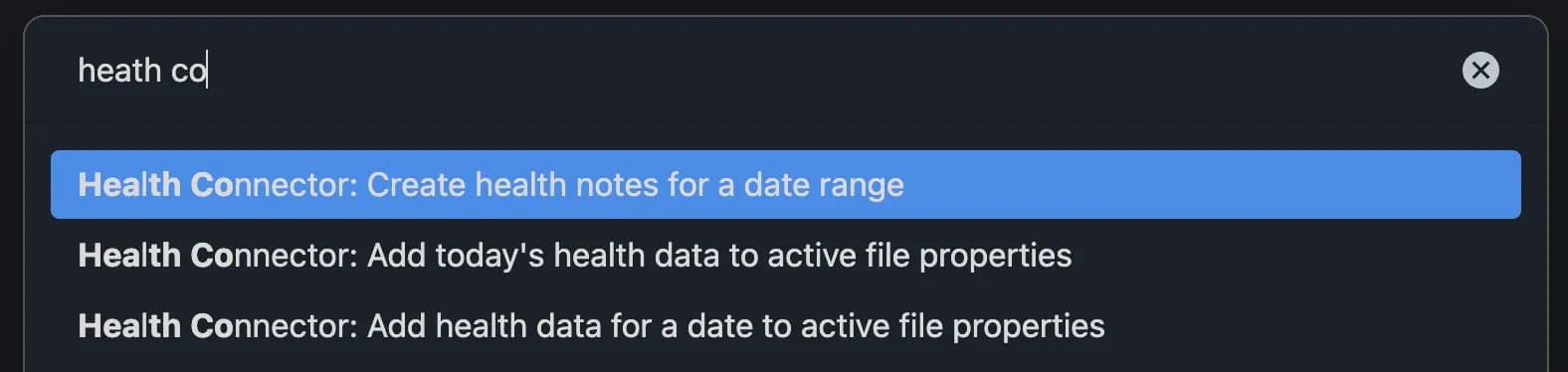 Health Connector screenshot