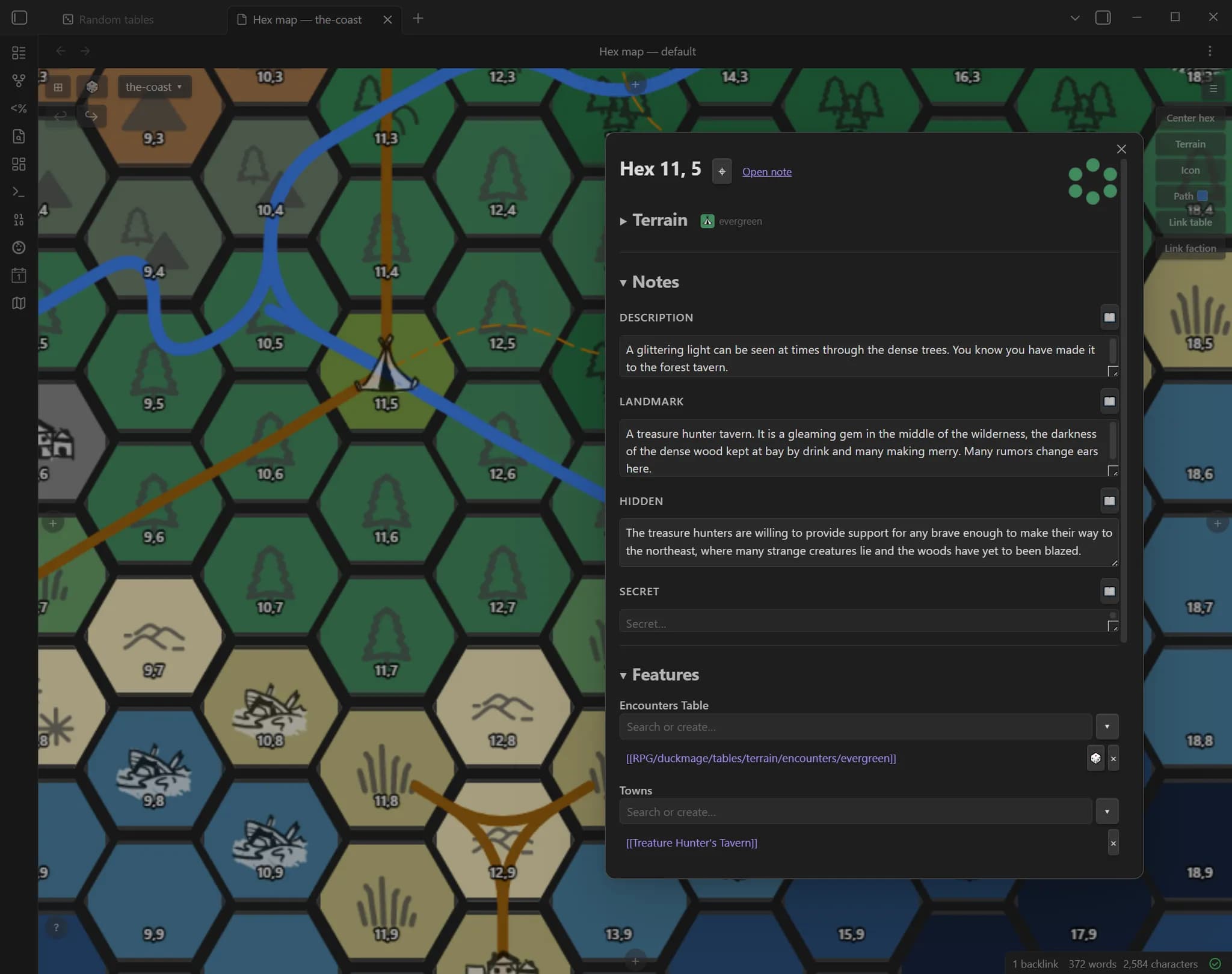 Hexmap World Creator screenshot