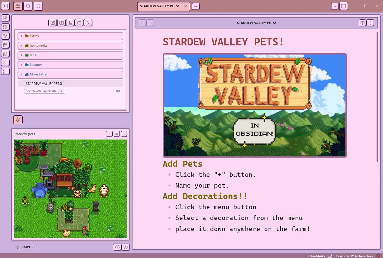Stardew Pets Farm screenshot