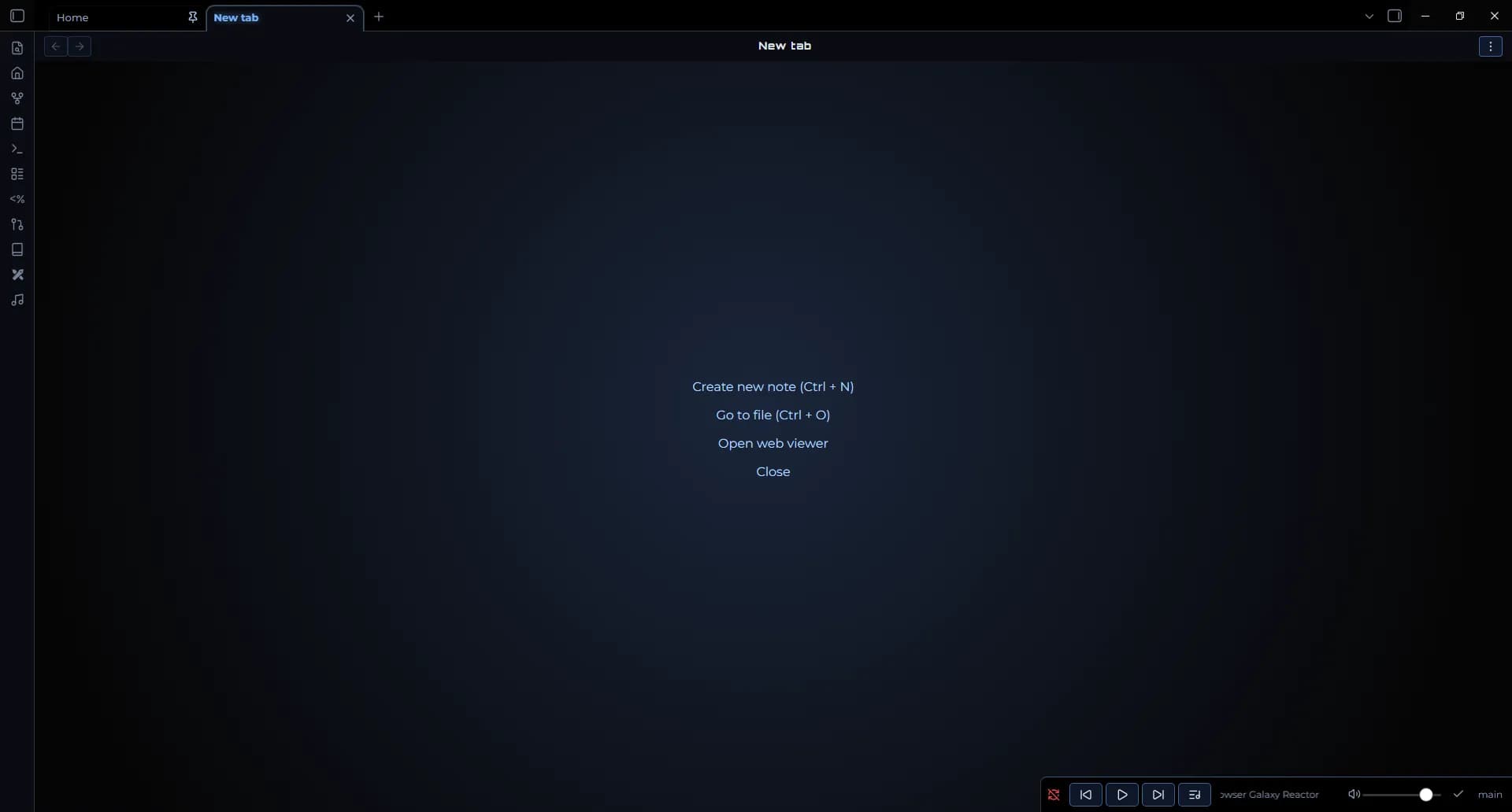 Nebulux screenshot