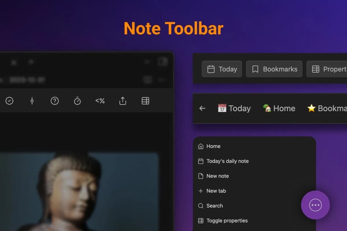 Note Toolbar screenshot