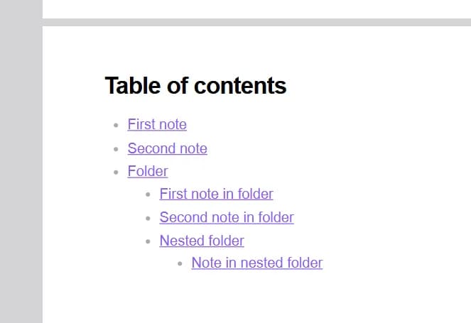 Consolidate to PDF screenshot