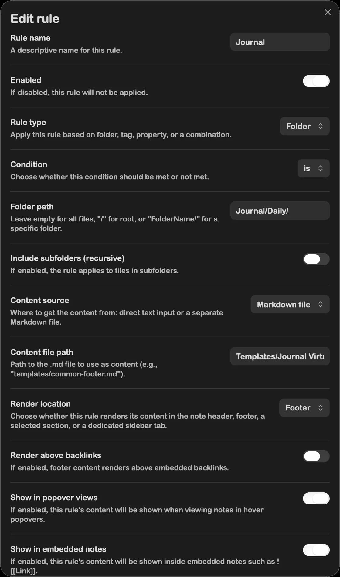 Virtual Content screenshot