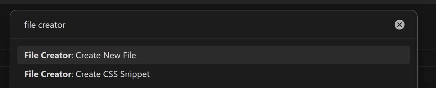 File Creator screenshot