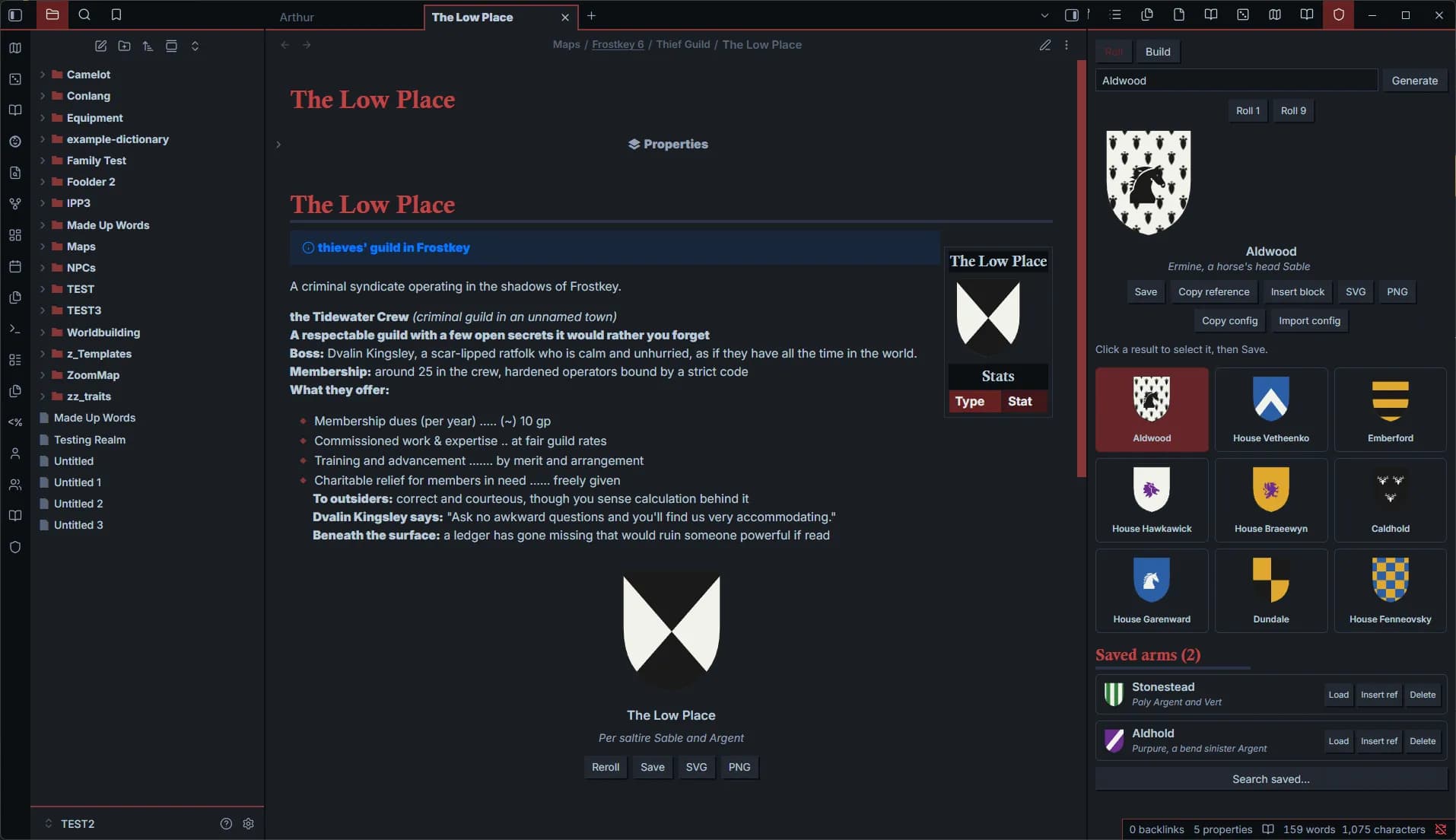 Heraldry Weaver screenshot