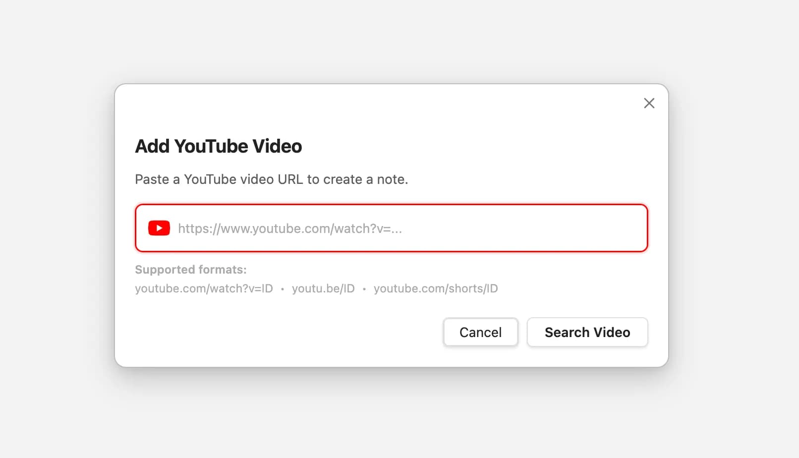 YouTube Search screenshot