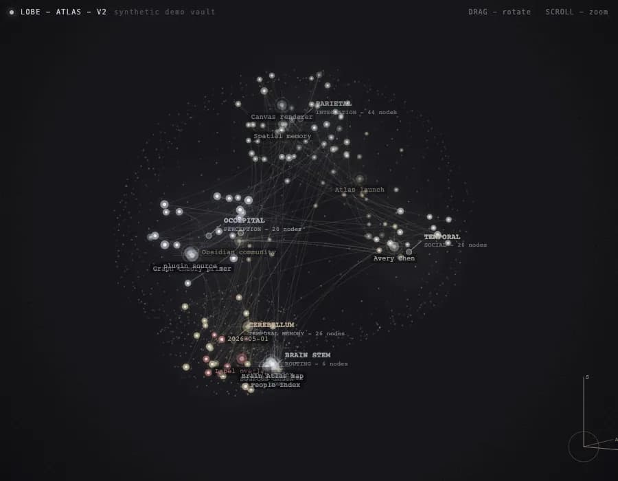 Brain Atlas screenshot