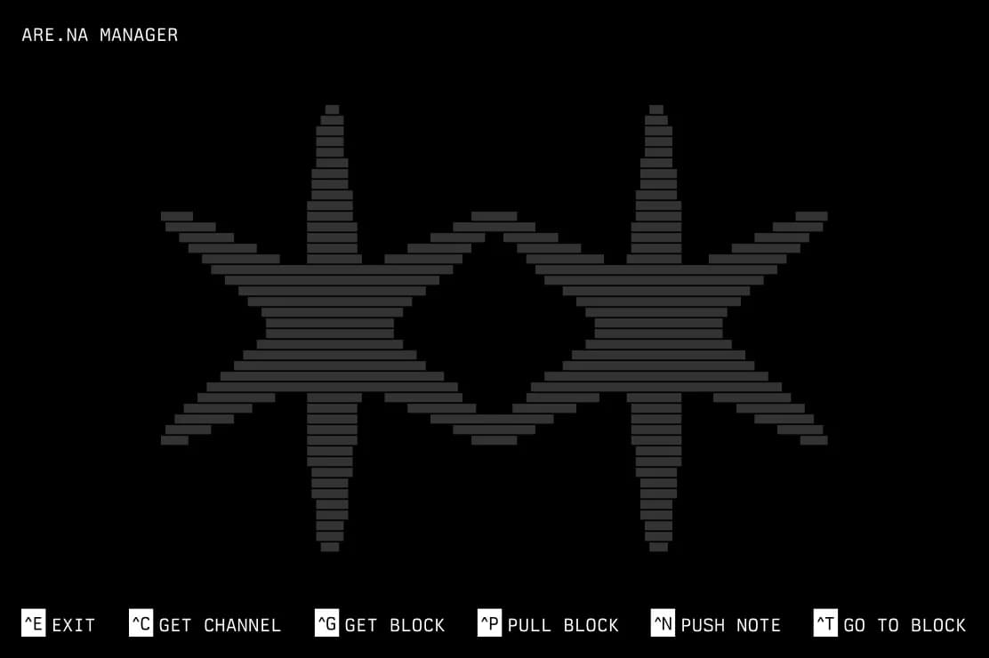 Are.na Manager screenshot