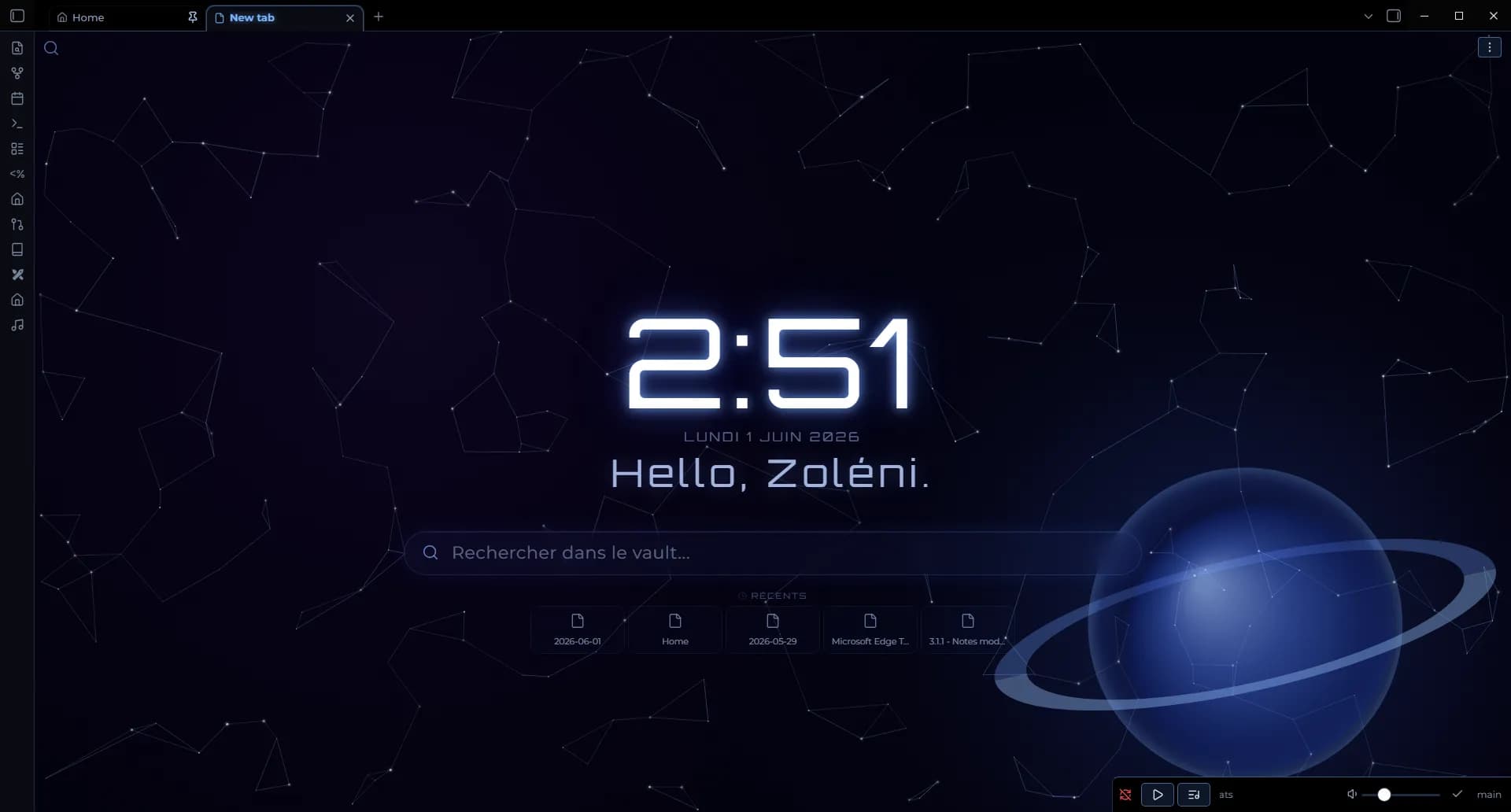 Supernovae Tab screenshot