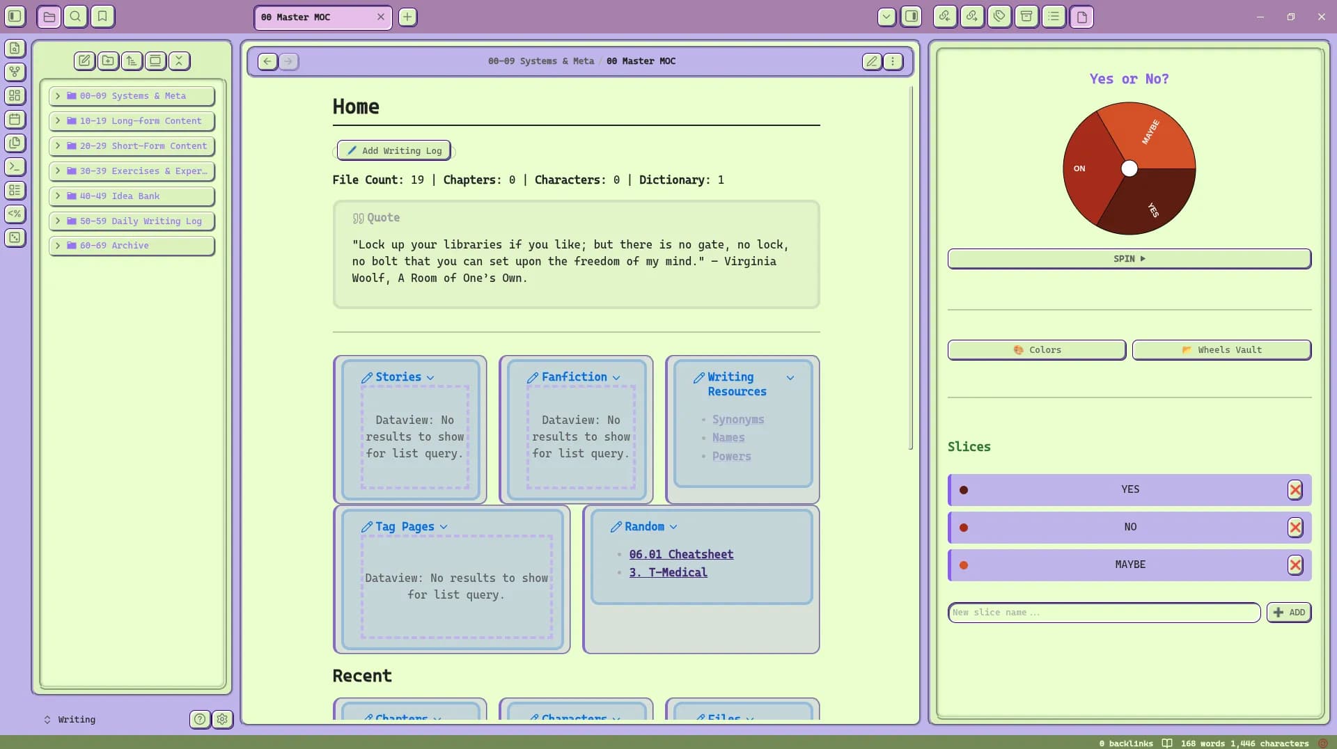 Decision Wheel screenshot