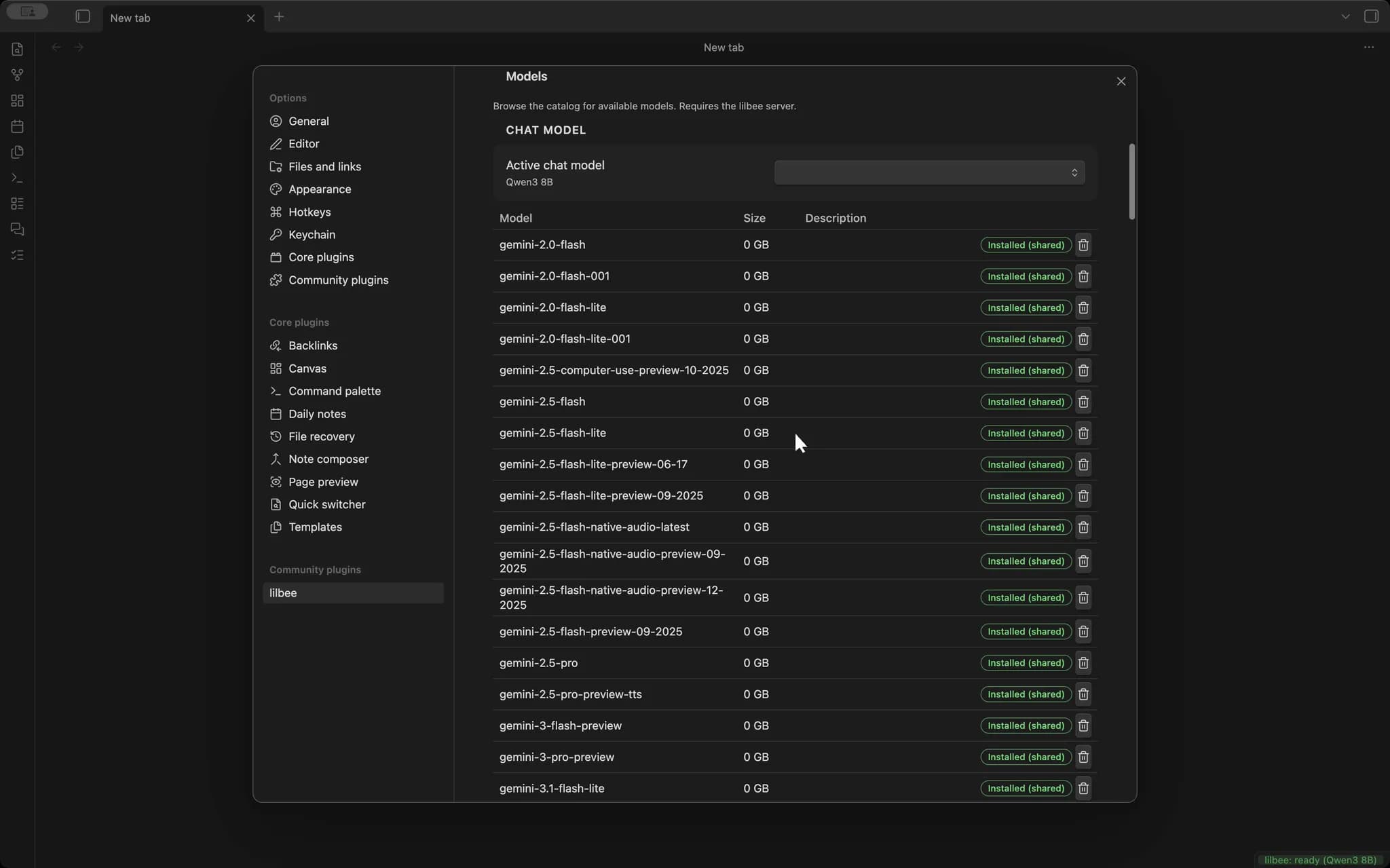 lilbee screenshot