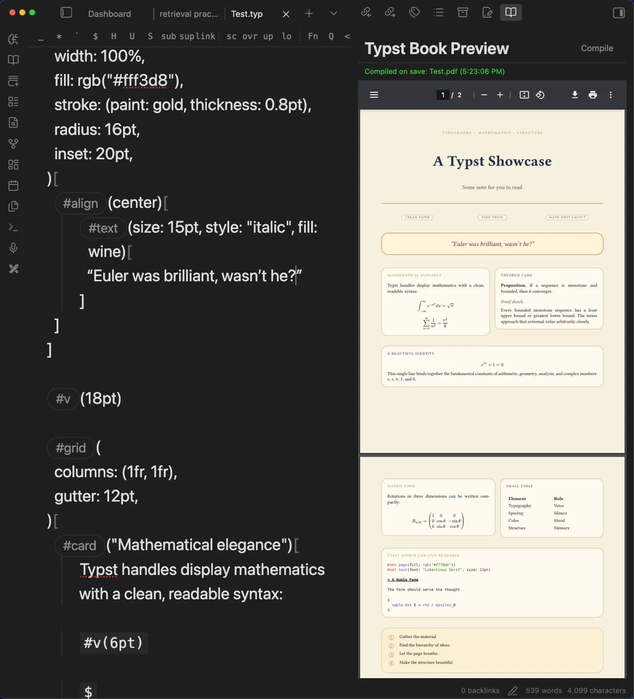 Typster screenshot