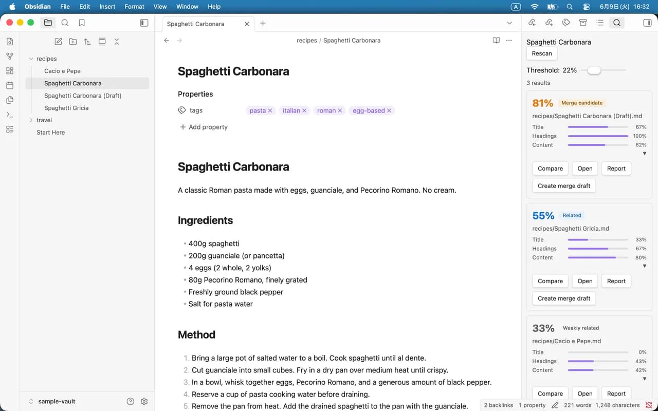 Dualyze Notes screenshot