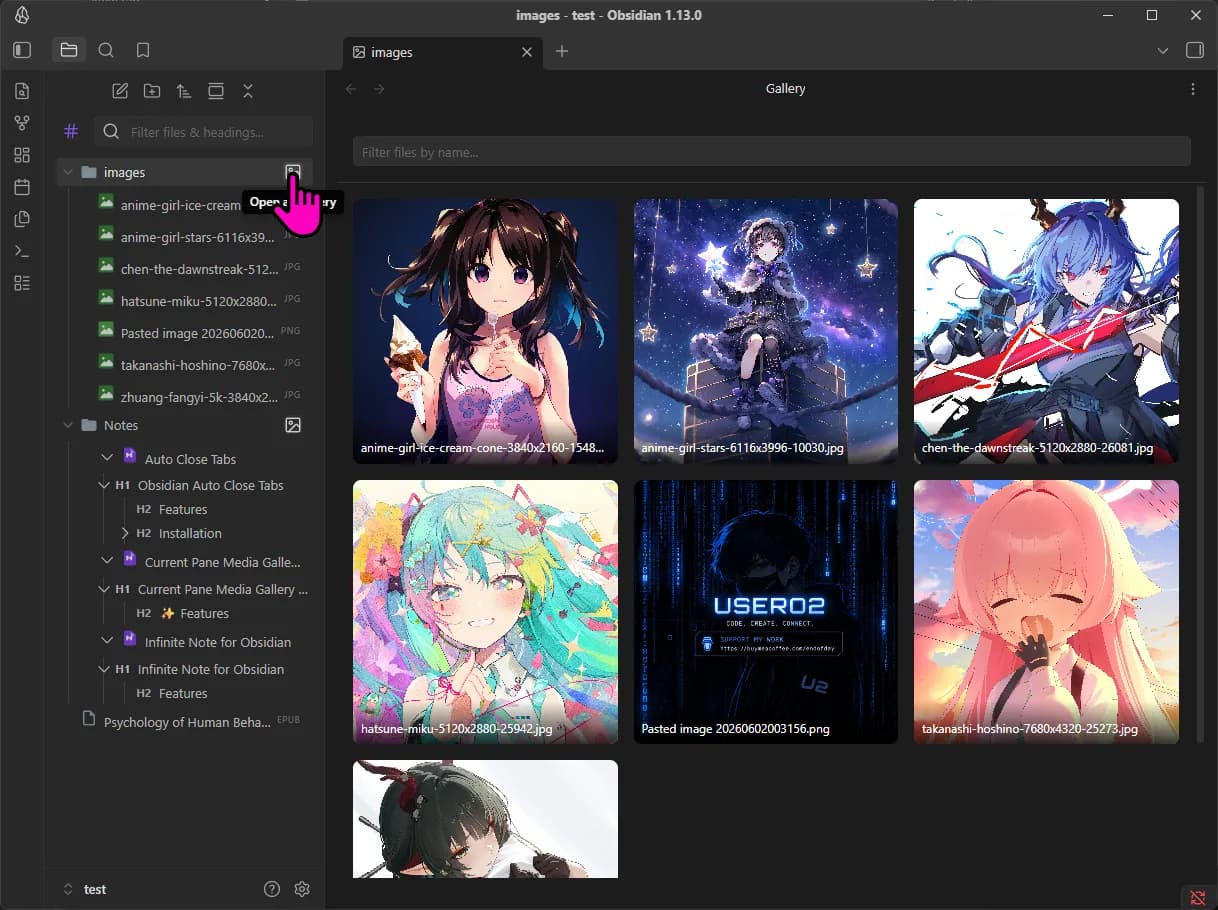 Folder as Gallery screenshot