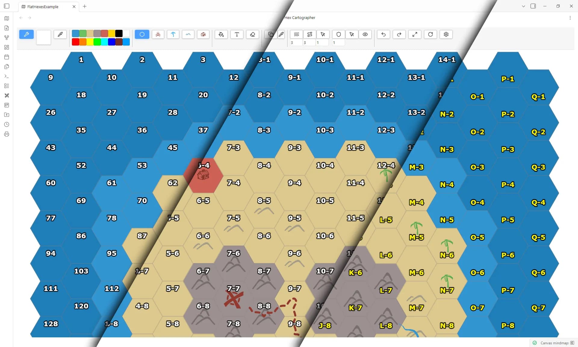 Hex Cartographer screenshot