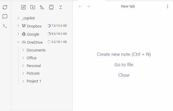 Multi Cloud Sync screenshot