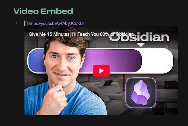 Media Embed screenshot